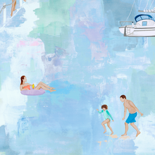 Load image into Gallery viewer, 'At the Jetty' FINE ART PRINT