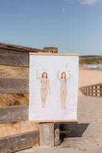 Load image into Gallery viewer, Artisan Tea Towel - Live, Love, Surf
